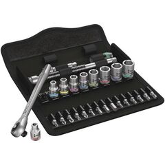  Die Zyklop Metal Knarren Push, 1/4" 8100 SA 10 Zyklop Metal-Knarrensatz, Durchsteckvierkant, 1/4"-Antrieb, zöllig, 28-teilig 12453207