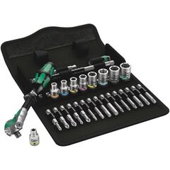  Knarren Wera 8100 SA 6 Zyklop Speed-Knarrensatz, 1/4"-Antrieb, metrisch, 26-teilig 12451900