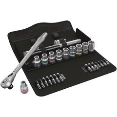  Die Zyklop Metal Knarre Switch, 1/2" 8100 SC 11 Zyklop Metal-Knarrensatz, Umschalthebel, 1/2"-Antrieb, zöllig, 28-teilig 12453324