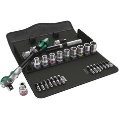  Die Zyklop Speed Knarren, 1/2" 8100 SC 9 Zyklop Speed-Knarrensatz, 1/2"-Antrieb, zöllig, 28-teilig 12453326