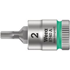  Zyklop Knarren Zubehör, 1/4" 8740 A Zyklop Bitnuss mit 1/4"-Antrieb, für Innensechskantschrauben, 7/64" x 28 mm 12453260