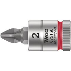  Zyklop Knarren Zubehör, 1/4" 8751 A Phillips Zyklop Bitnuss mit 1/4"-Antrieb, PH 1 x 28 mm 12453263