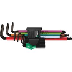  Winkelschlüssel für Innensechskantschrauben 950/7 Hex-Plus Multicolour Magnet 1 Winkelschlüsselsatz, metrisch, BlackLaser, 7-teilig 12452789