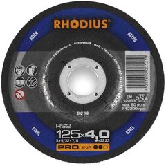  Schruppschleifscheibe Schruppscheibe RS2 115 x 7,0mm Stahl Rhodius 12460482