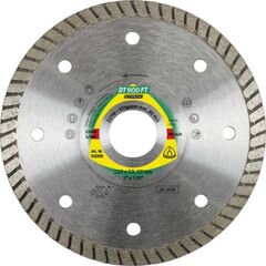  Klingspor Special DT 900 FT Diamanttrennscheiben DT 900 FT Diamanttrennscheiben 125 x 1,4 x 22,23 mm 1,4 x 7 mm geschlossener Rand Turbo 12460694