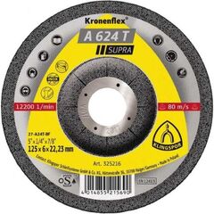  Schruppschleifscheibe A 624 T Schruppscheiben 230 x 6 x 22,23 mm gekröpft 12460511