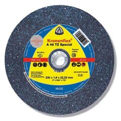  Klingspor A 46 TZ SPECIAL Trennscheibe A 46 TZ Trennscheiben 230 x 1,9 x 22,23 mm gerade 12460957