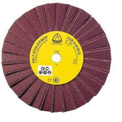  KLINGSPOR Schleifmoprad FSR 618 für Metall Universal FSR 618 Schleifmopräder 165 x 14 mm Korn 60 Einreihig 2 Lamellen pro Paket 12459777