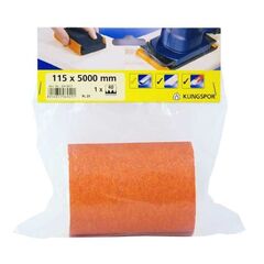  KLINGSPOR Schleifpapier-Rolle PL 31 B SB-verpackt PL 31 B Rollen 115 x 5000 mm Korn 60 SB-verpackt in Folie 12460076