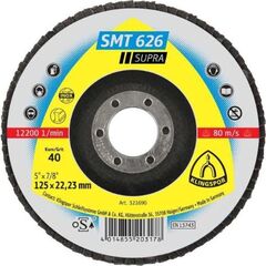  SMT 626 Schleifmopteller Klingspor SMT 626 Schleifmopteller 115 x 22,23 mm Korn 60 gewölbt 12458036