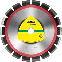  Klingspor DT 612 AB Diamantgroßtrennscheiben DT 612 AB Diamanttrennscheiben, 450 x 3,7 x 25,4 mm 25 Segmente 40 x 3,7 x 10 mm, Weitverzahnt 12460625