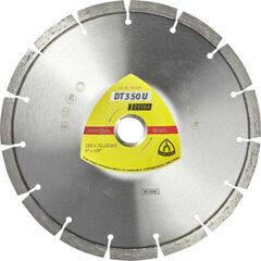  Klingspor Extra DT 350 U Diamanttrennscheiben DT 350 U Diamanttrennscheiben, 115 x 2,4 x 22,23 mm 8 Segmente 33 x 2,4 x 10 mm, Standardverzahnung 12460671