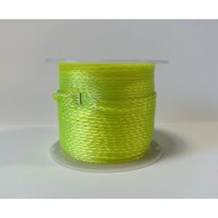  Bestseller Kunststoffschnur | Geflochten, 2,0 mm x 100 m | Gelb-fluoreszierend | Ideal zur Markierung auf Baustellen 12463204