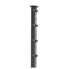  Eckpfosten Zauneckpfosten mit Flacheisen FVZ 1800 mm 12463874