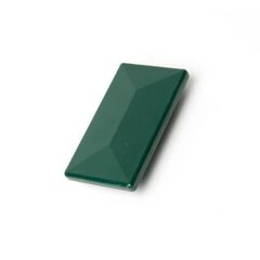  Zubehör RAL 6005 Alu-Kappe RAL 6005 für Zaunpfosten 60/40 mit Überstand 12463835
