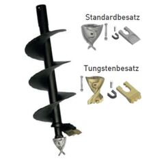  Anbaugeräte DEITMER Erdbohrer DEB Typ A 250 mm Tungstenbesatz 12465764