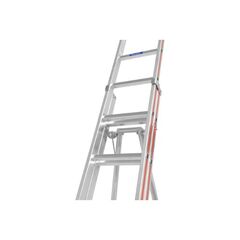  Leitern für spezielle Anwendungen Hymer Obstbaumleiter, zweiteilig, 2x10 Sprossen, Länge eingef. 3,04 m / ausgef. 5,28 m 12378329