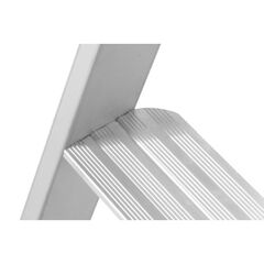  Stufen- und Plattformleitern Hymer Stufenstehleiter mit Plattform, einseitig begehbar, 6 Stufen, Standhöhe 1,35 m 12378539