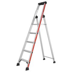  Stufen- und Plattformleitern Hymer Stufenstehleiter mit Plattform, einseitig begehbar, 3 Stufen, Standhöhe 0,65 m 12378603