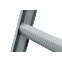  Leitern für spezielle Anwendungen Hymer Dachauflegeleiter aus Aluminium, RAL 8004 ziegelrot beschichtet, 7 Sprossen, Länge 1,95 m 12378311