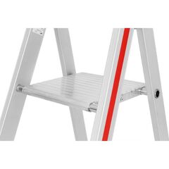  Hymer Neuheiten Hymer Stufenstehleiter mit Plattform, einseitig begehbar, 5 Stufen, Standhöhe 1,11 m 12378410