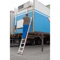  Stufen- und Plattformleitern Hymer Stufenanlegeleiter, Stufenzahl 5, Standhöhe max. 0,45 m 12378534