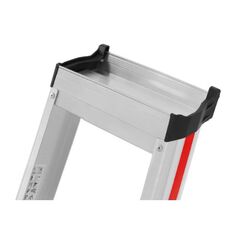  Stufen- und Plattformleitern Hymer Stufenstehleiter mit Plattform, Stufenzahl inkl. Plattform 5, Standhöhe max. 1,14 m 12378599