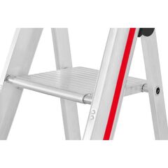  Stufen- und Plattformleitern Hymer Stufenstehleiter mit Plattform, Stufenzahl inkl. Plattform 5, Standhöhe max. 1,14 m 12378599