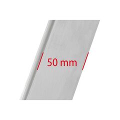  Stufen- und Plattformleitern Hymer Stufenstehleiter mit Doppelstufe, Stufenzahl inkl. Plattform 4, Standhöhe max. 0,8 m 12378532