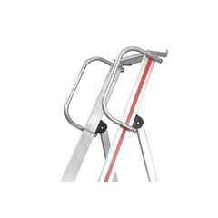  Stufen- und Plattformleitern Hymer Plattformleiter mit Handlauf, 6 Stufen, Standhöhe 1,40 m 12378643