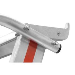  Stufen- und Plattformleitern Hymer Plattformleiter mit Kipprollen und langem Handlauf, 7 Stufen, Standhöhe 1,65 m 12378622