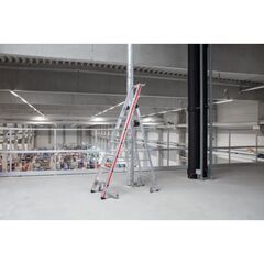  Hymer Neuheiten Hymer Stufenstehleiter mit Plattform und Rollen, einseitig begehbar, 5 Stufen, Standhöhe 1,16 m 12378358