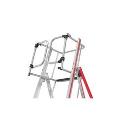  Stufen- und Plattformleitern Hymer Plattformleiter HYMER ProTect, 4 Sprossen, Standhöhe 0,93 m 12378543