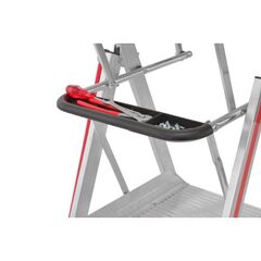  Stufen- und Plattformleitern Hymer Plattformleiter HYMER ProTect, 4 Sprossen, Standhöhe 0,93 m 12378543