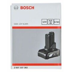  12 V-Li-ion-Stab-Akkupacks Bosch Akku GBA 12 V 6,0 Ah 12374394