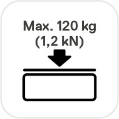 Leitern für spezielle Anwendungen Hymer Obstbaumleiter, zweiteilig, 2x10 Sprossen, Länge eingef. 3,04 m / ausgef. 5,28 m 12378329