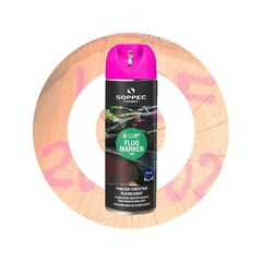  FLUO MARKER Holzmarkierfarbe Technima Fluo Soppec Markierungsspray - Holz Markierspray Pink 500ml 12450787