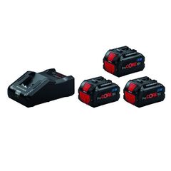  Top Produkte Bosch ProCORE Starter-Set 18V mit 3 x 8,0 Ah Akkus, GCY 42 und Ladegerät GAL 18V 12466340