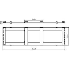  Transportgestelle Schake Lager- und Transporttraverse
für Mobilzaun 12464145
