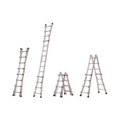  Sprossenleitern Hymer Teleskopleiter, 4x5 Sprossen, Länge eingef. 2,90 m / ausgef. 5,14 m 12378461