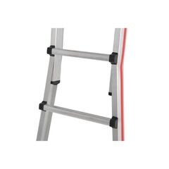  Sprossenleitern Hymer Teleskopleiter, 4x5 Sprossen, Länge eingef. 2,90 m / ausgef. 5,14 m 12378461