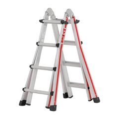  Sprossenleitern Hymer Teleskopleiter, 4x5 Sprossen, Länge eingef. 2,90 m / ausgef. 5,14 m 12378461