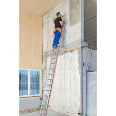  Sprossenleitern Hymer Seilzugleiter, zweiteilig, 2x20 Sprossen, Länge eingef. 5,79 m / ausgef. 9,98 m 12378459