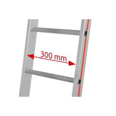  Sprossenleitern Hymer Seilzugleiter, zweiteilig, 2x20 Sprossen, Länge eingef. 5,79 m / ausgef. 9,98 m 12378459
