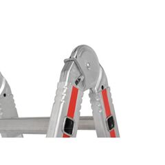  Sprossenleitern Hymer Teleskopleiter, 4x6 Sprossen, Länge eingef. 3,46 m / ausgef. 6,26 m 12378503