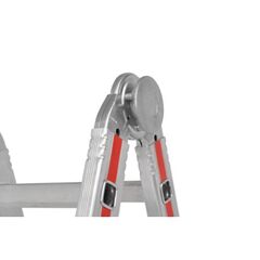  Sprossenleitern Hymer Teleskopleiter, 4x6 Sprossen, Länge eingef. 3,46 m / ausgef. 6,26 m 12378503