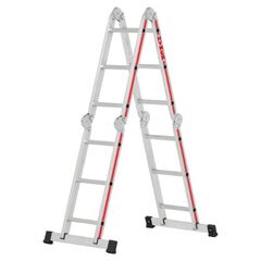  Sprossenleitern Hymer Vielzweckleiter, 4x4 Sprossen, Länge 4,59 m 12378449