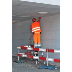  Stehleiter Hymer Sprossenstehleiter, beidseitig begehbar, 2x12 Sprossen, Länge 3,53 m 12378435