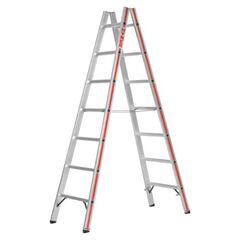  Stehleiter Hymer Sprossenstehleiter, beidseitig begehbar, 2x12 Sprossen, Länge 3,53 m 12378435