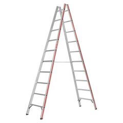  Stehleiter Hymer Sprossenstehleiter, beidseitig begehbar, 2x12 Sprossen, Länge 3,53 m 12378435